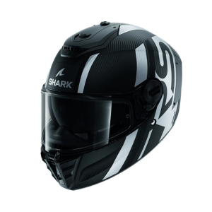 CASCO SHARK SPARTAN RS CARBON SHAWN MAT AZUL