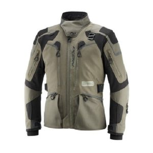 CHAQUETA IXON ODIN KHAKI Y NEGRA