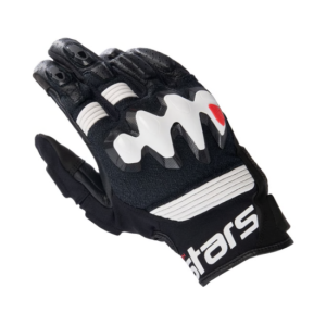 GUANTES ALPINESTARS HALO NEGRO Y BLANCO