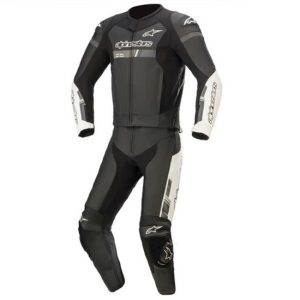 MONO ALPINESTARS GP FORCE V2 CHASER NEGRO Y BLANCO