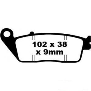 PASTILLA DE FRENO EBC FA226HH