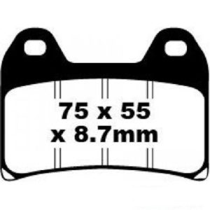 PASTILLA DE FRENO EBC FA244HH