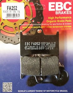 PASTILLA DE FRENO EBC FA252