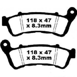 PASTILLA DE FRENO EBC FA388HH