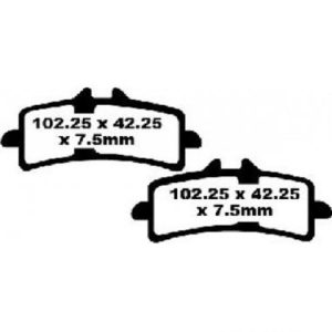 PASTILLA DE FRENO EBC FA447HH