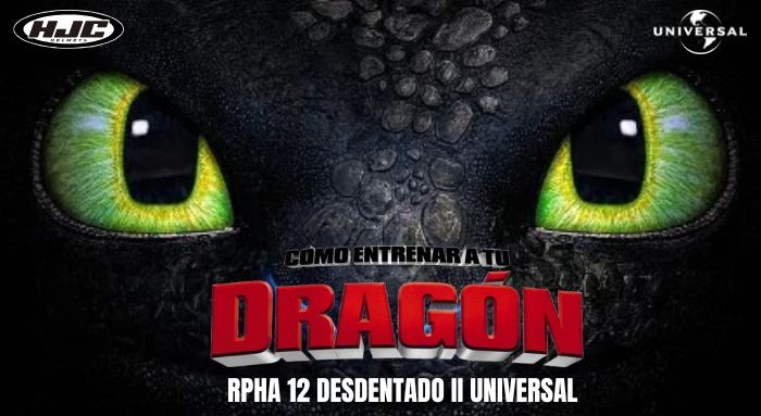 NUEVO HJC RPHA 12 TOOTHLESS II UNIVERSAL
