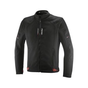CHAQUETA IXON SHADOW NEGRA, BLANCA Y ROJA
